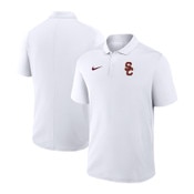 USC Trojans Men's Nike White SC Interlock Dri-FIT Victory Polo